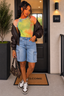 Keep It Cargo Denim Shorts