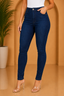 Gene's Ultra Stretch Skinny Pants - Dark Blue