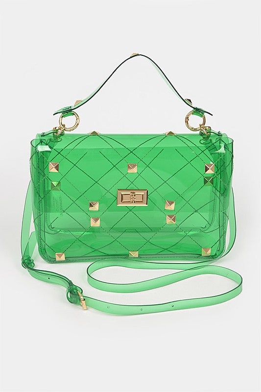 No Secrets Lightweight Jelly Handbag