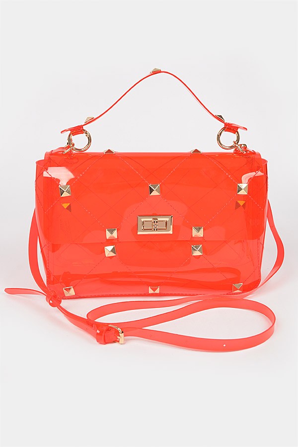 No Secrets Lightweight Jelly Handbag
