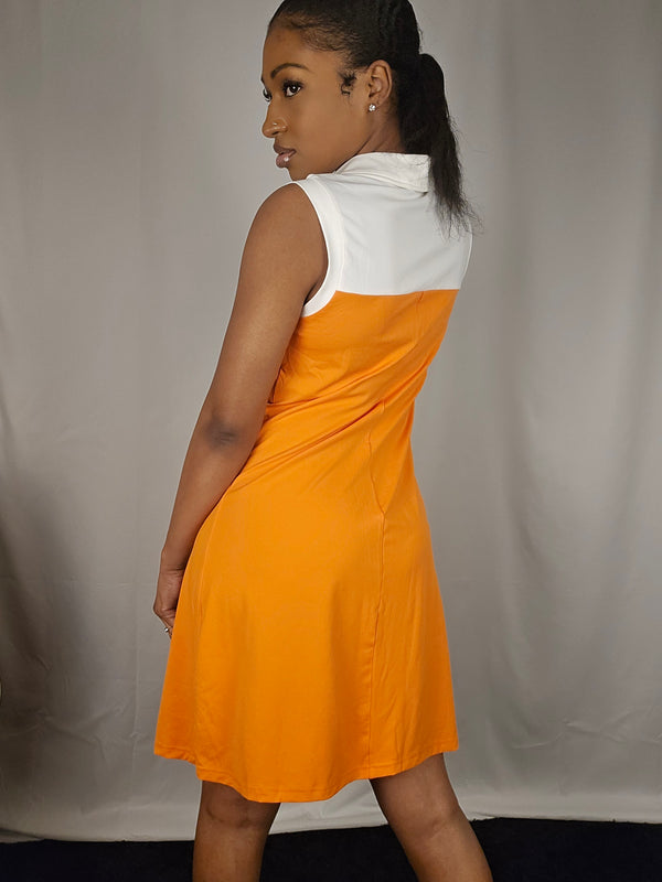 Sunkissed Sporty Sleeveless Athleisure Mini Dress