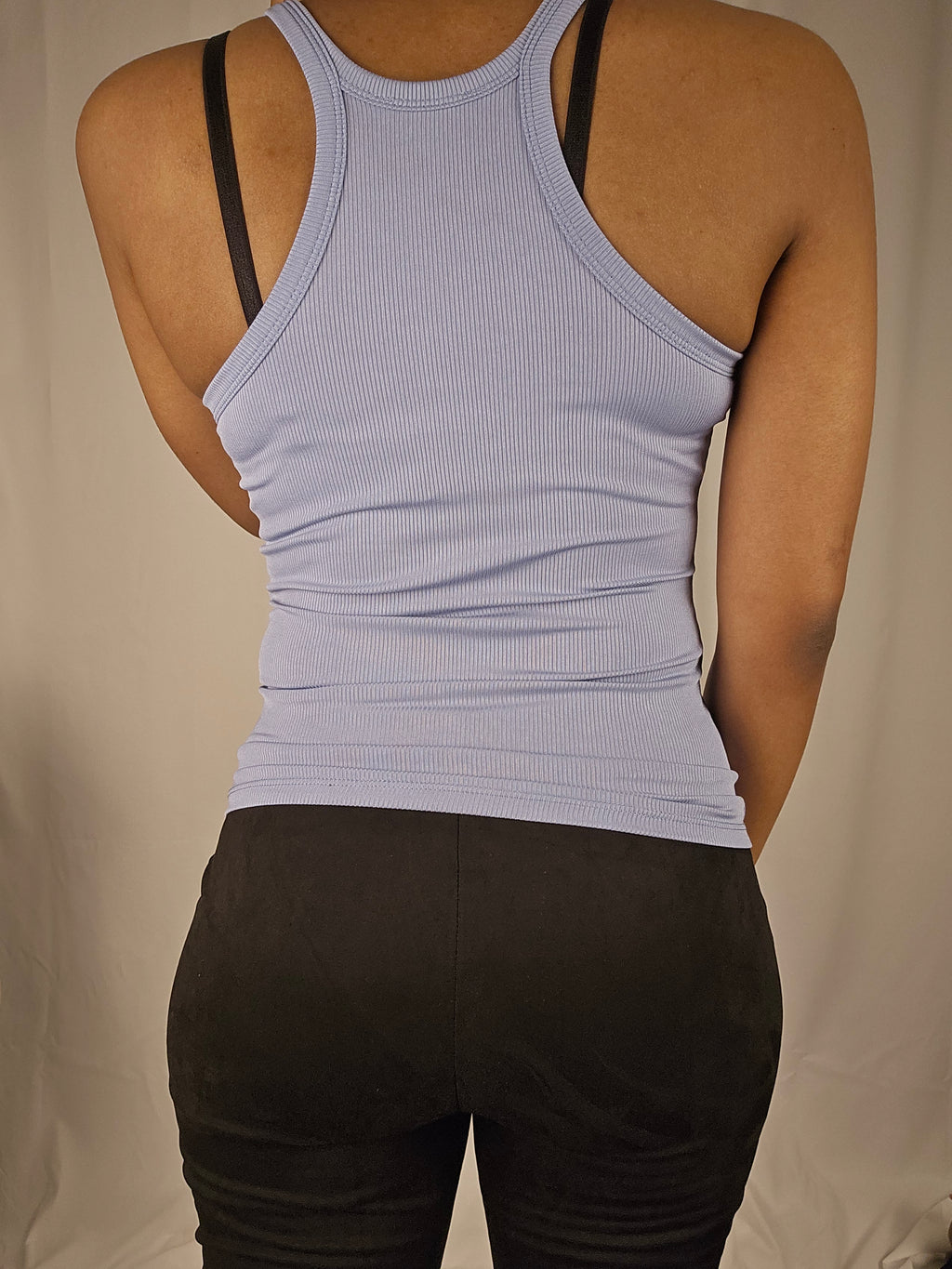Cloud Nine Ribbed Racerback Top
