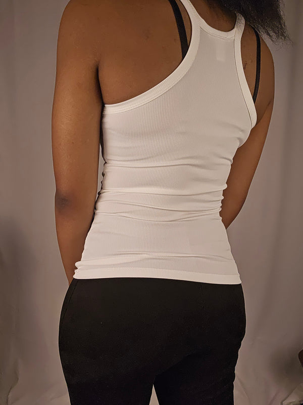 Cloud Nine Ribbed Racerback Top