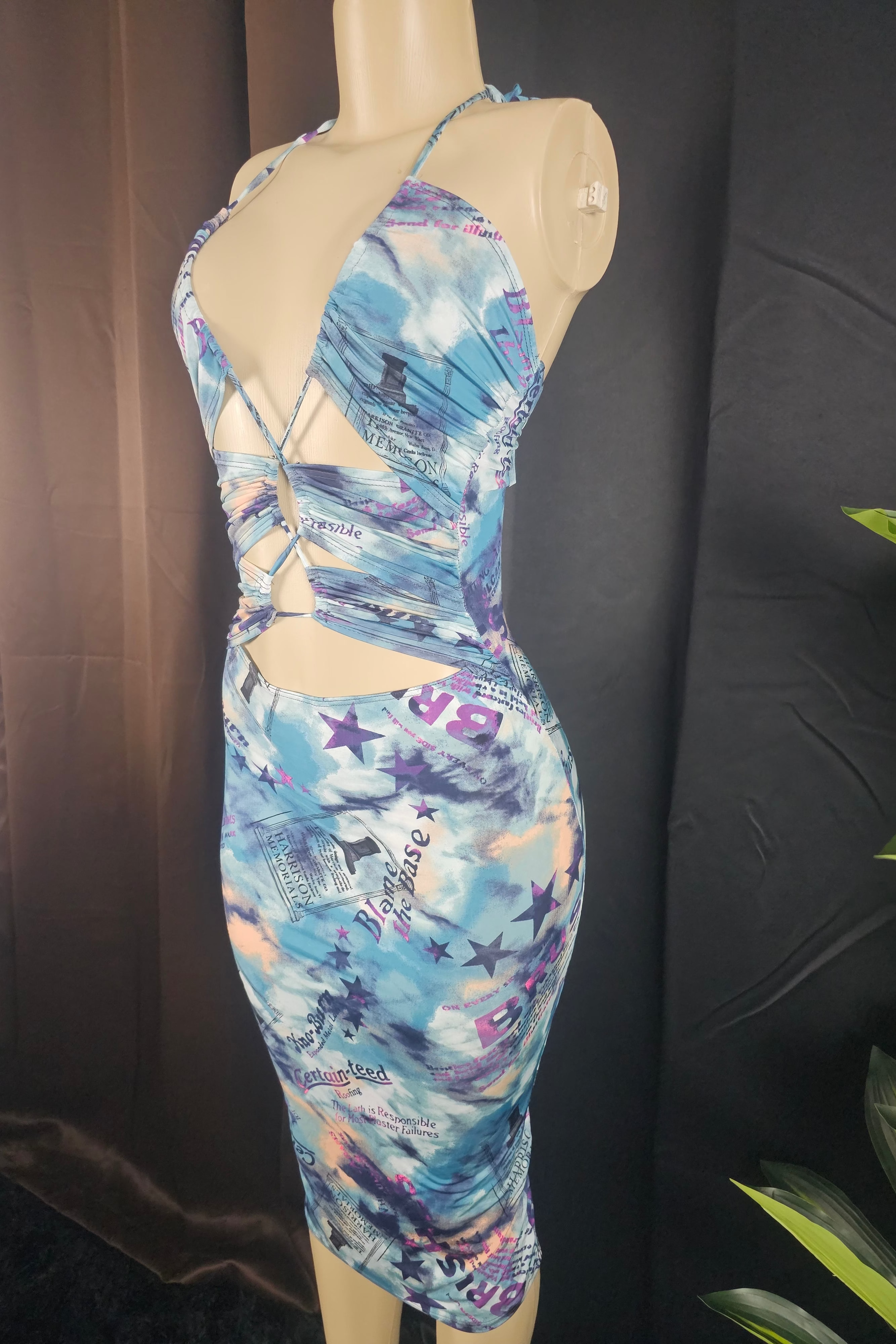 Read All About It Midi Dress