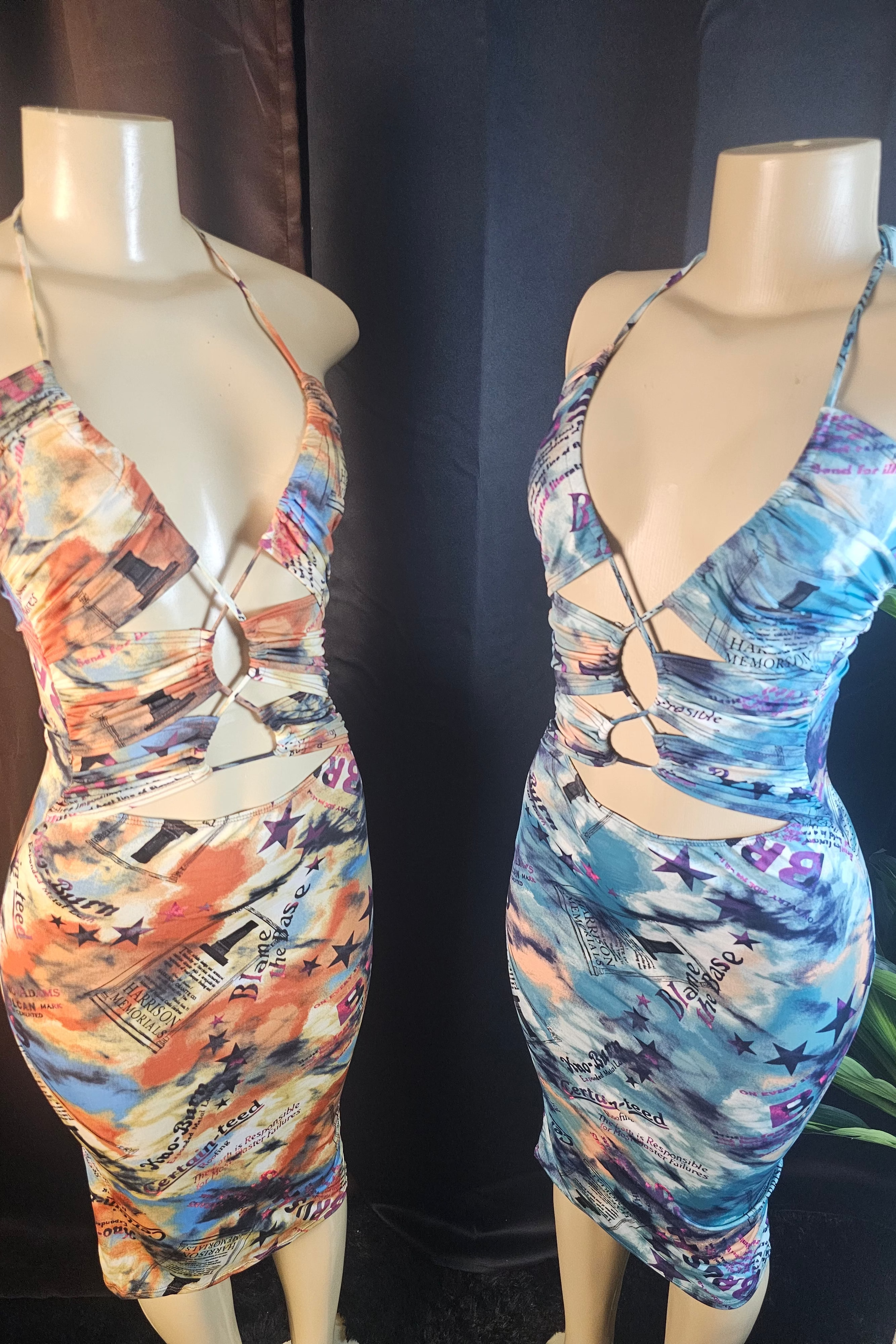 Read All About It Midi Dress