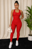 Sculpt Texture Honeycomb Waffle Tank & Legging Set