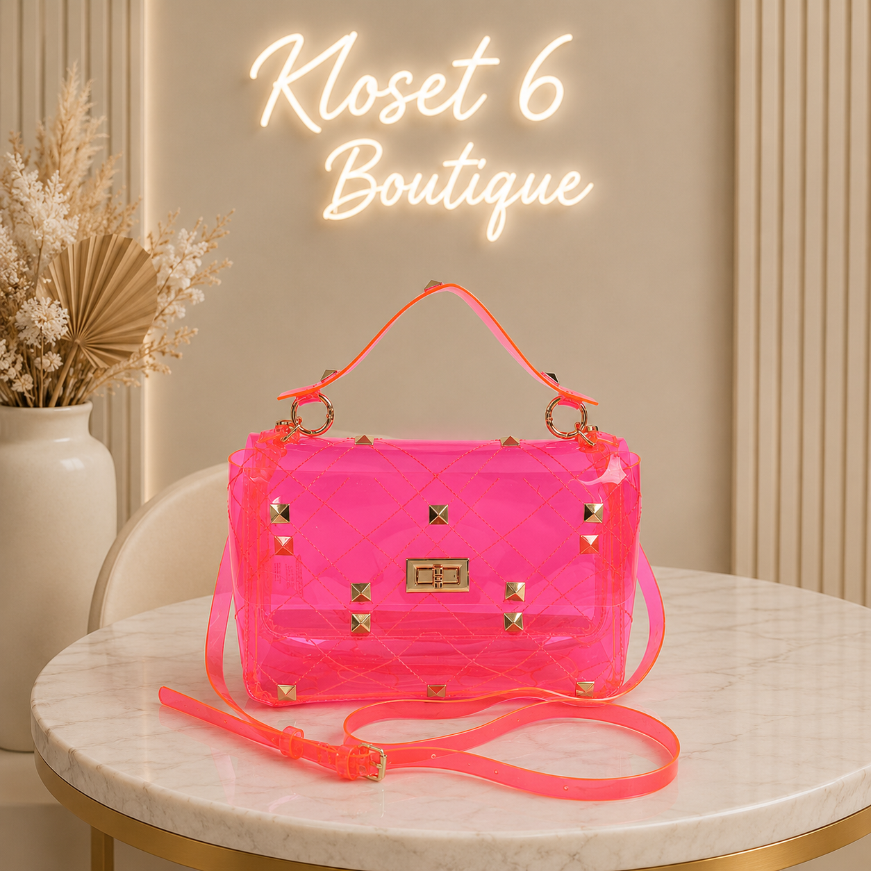 No Secrets Lightweight Jelly Handbag