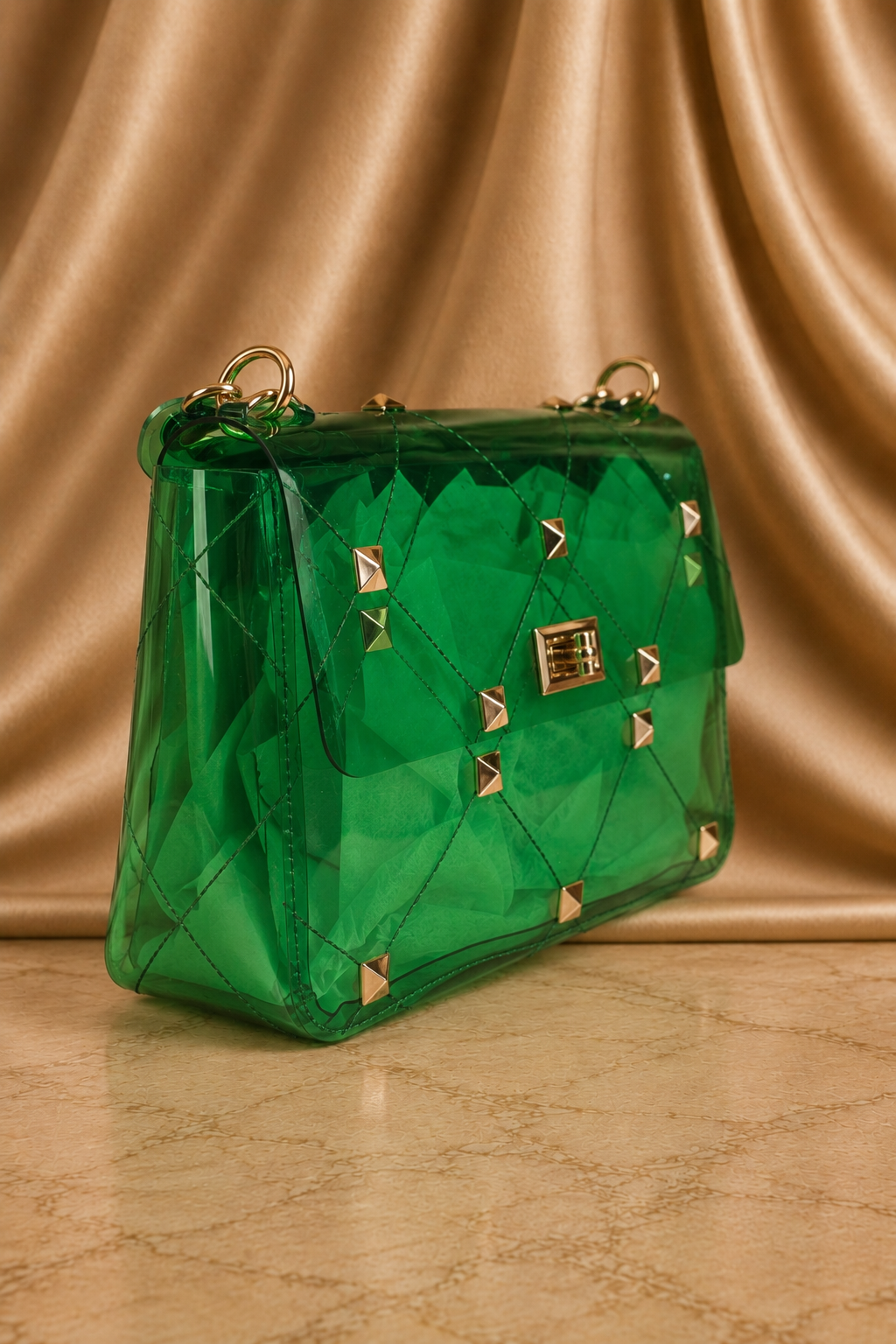 No Secrets Lightweight Jelly Handbag