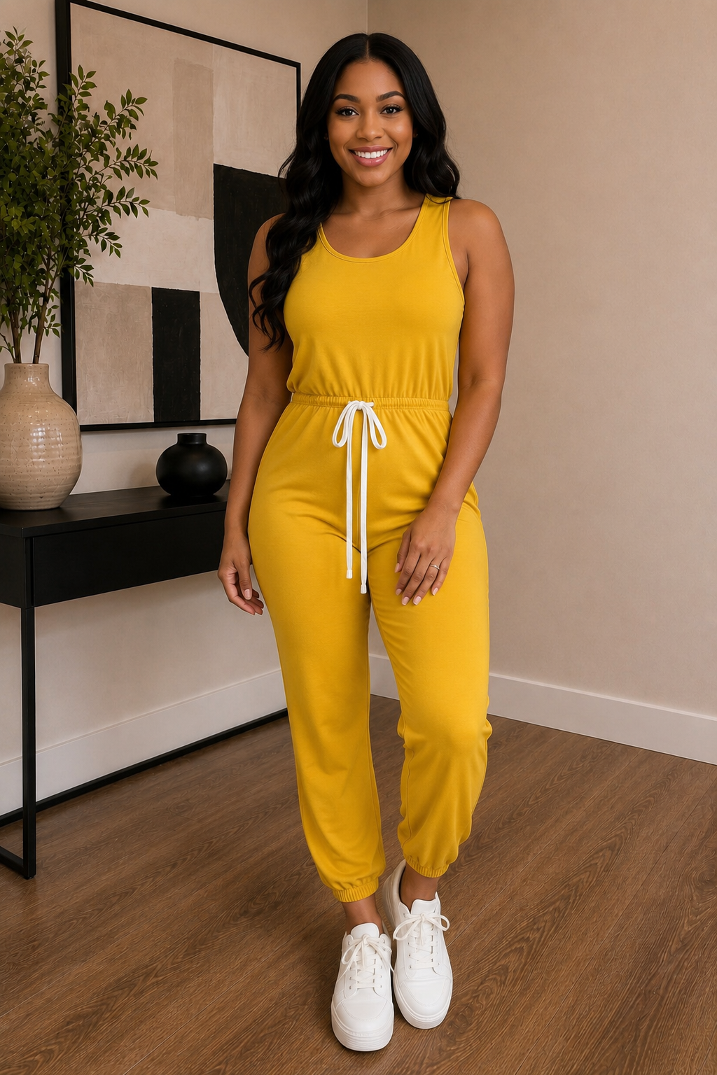 Plus Size Day & Night Jumpsuit