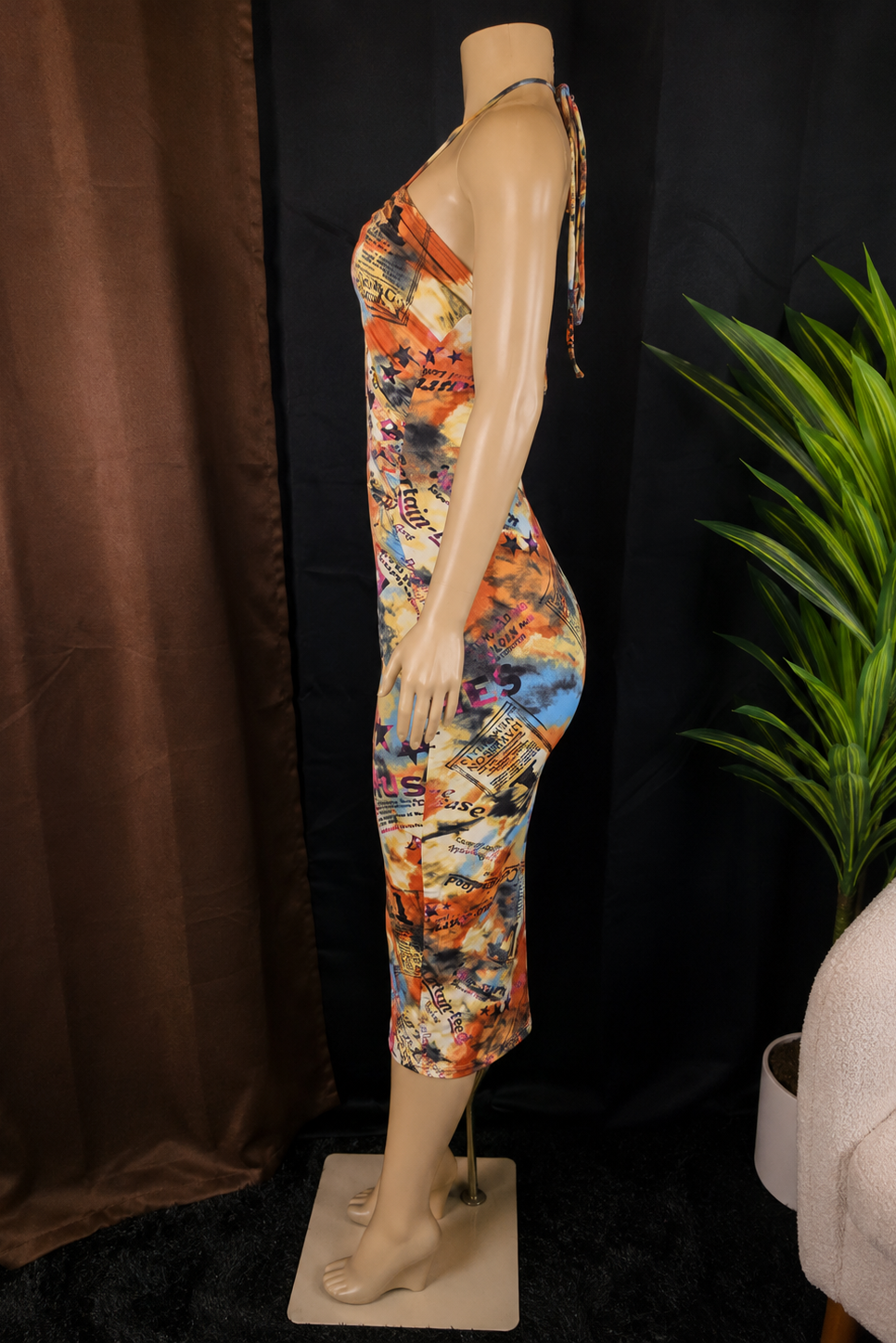 Read All About It Midi Dress