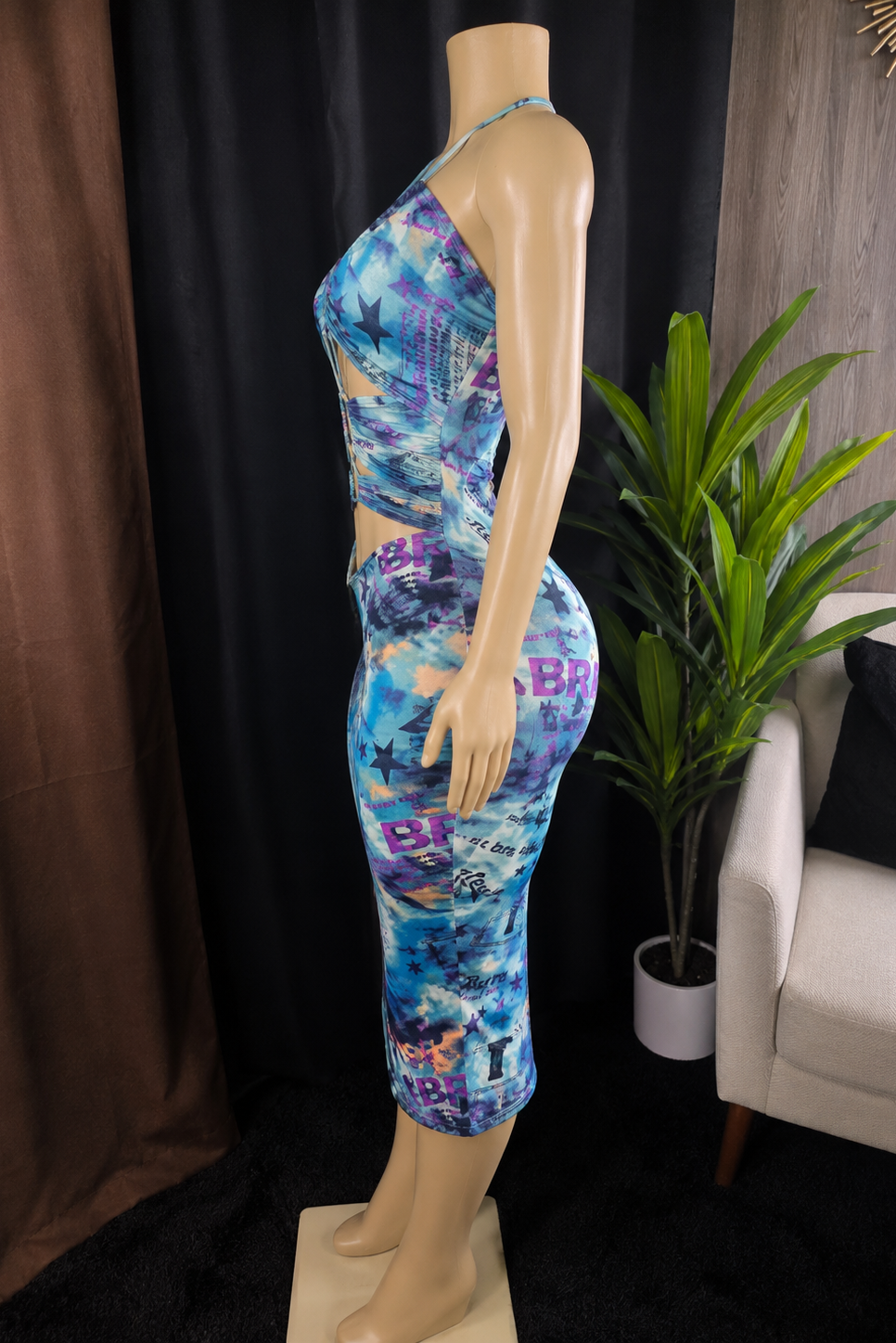 Read All About It Midi Dress
