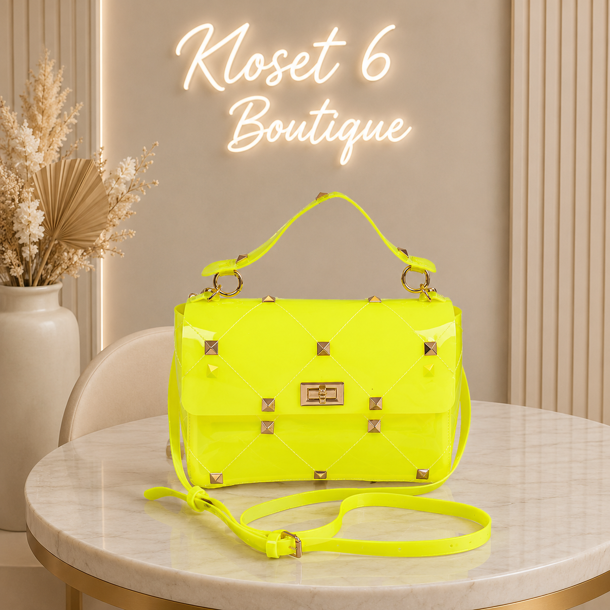 No Secrets Lightweight Jelly Handbag