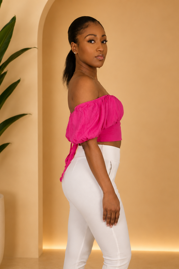 Baby Doll Off The Shoulder Top