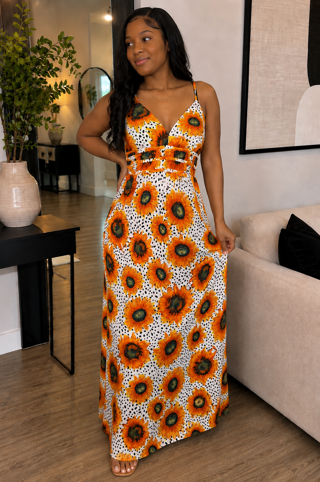 Sunshine & Sass Maxi Dress