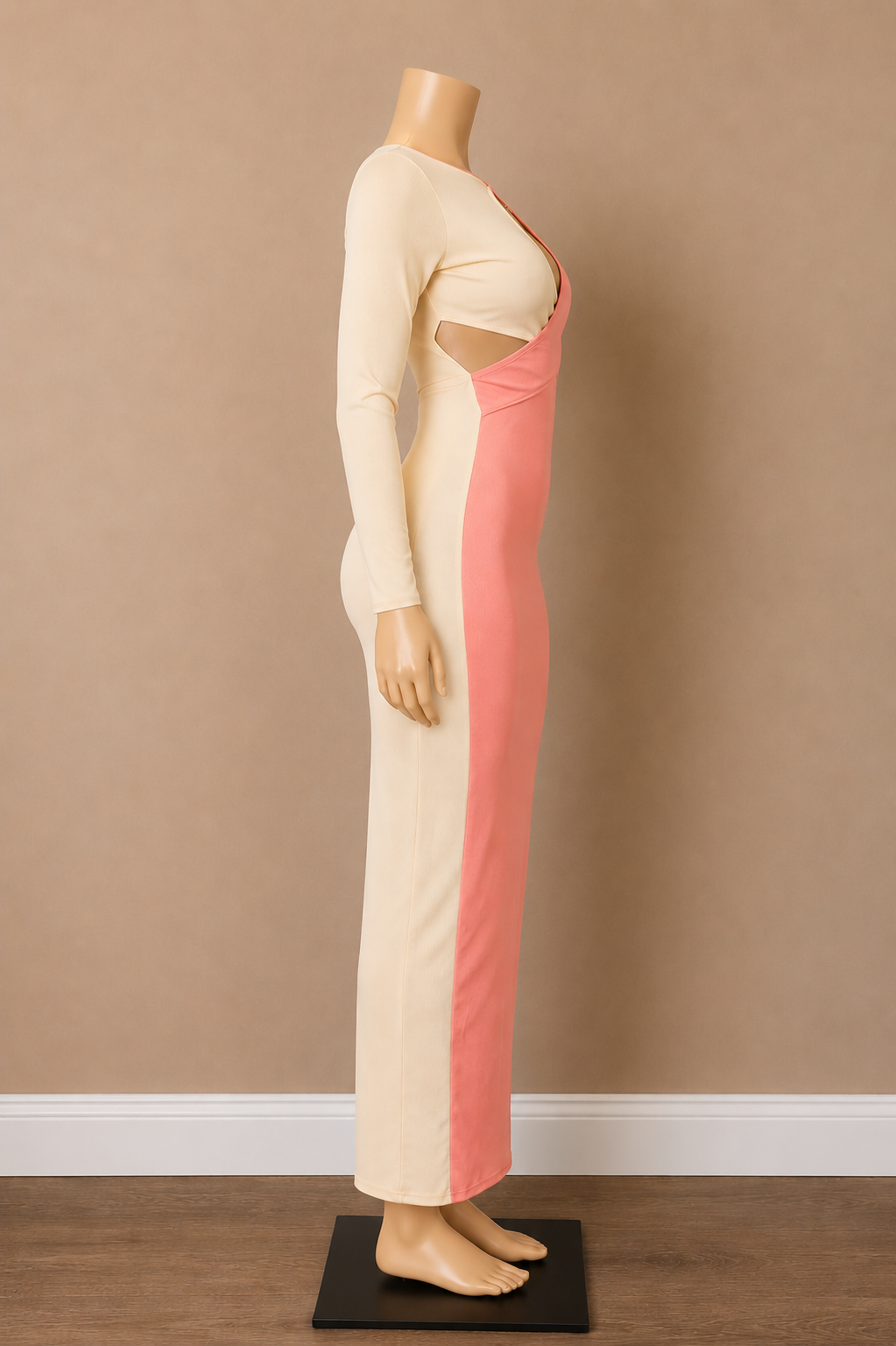 Rose Hour Cut Out Maxi Dress