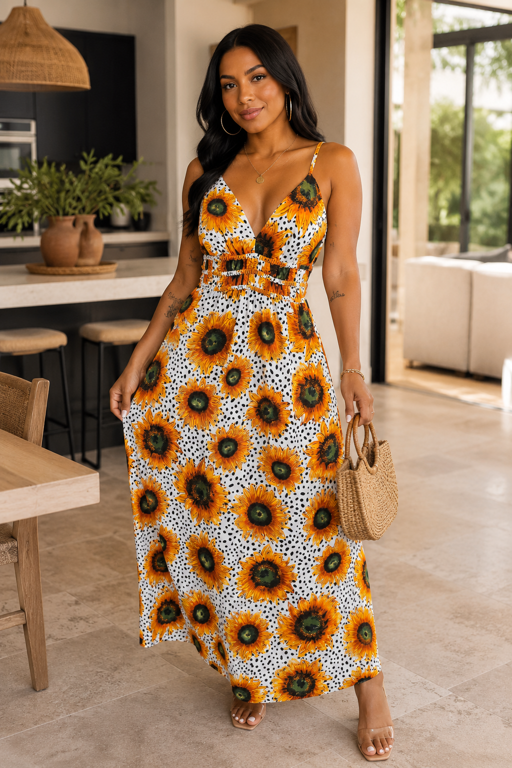 Sunshine & Sass Maxi Dress