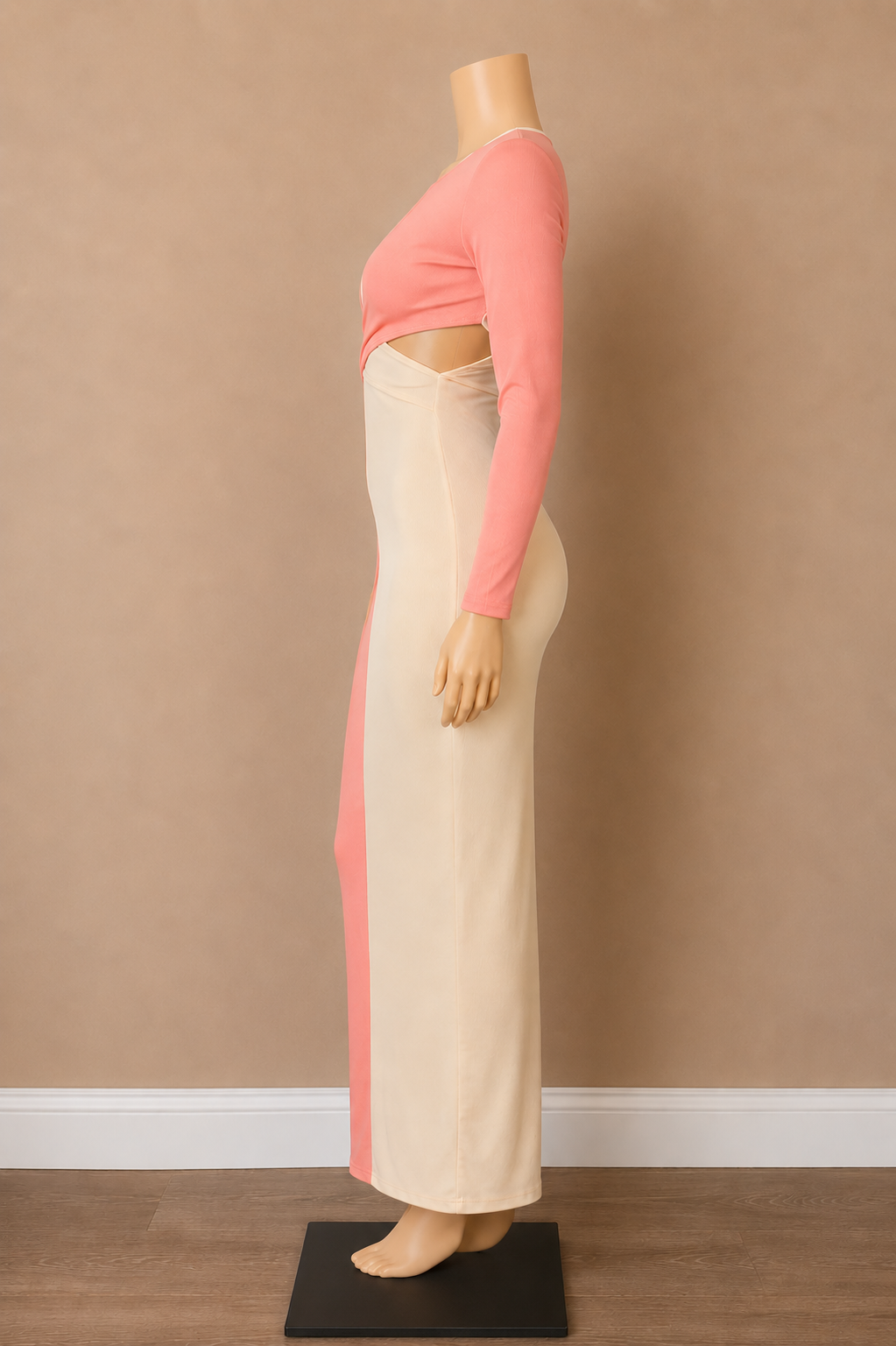 Rose Hour Cut Out Maxi Dress