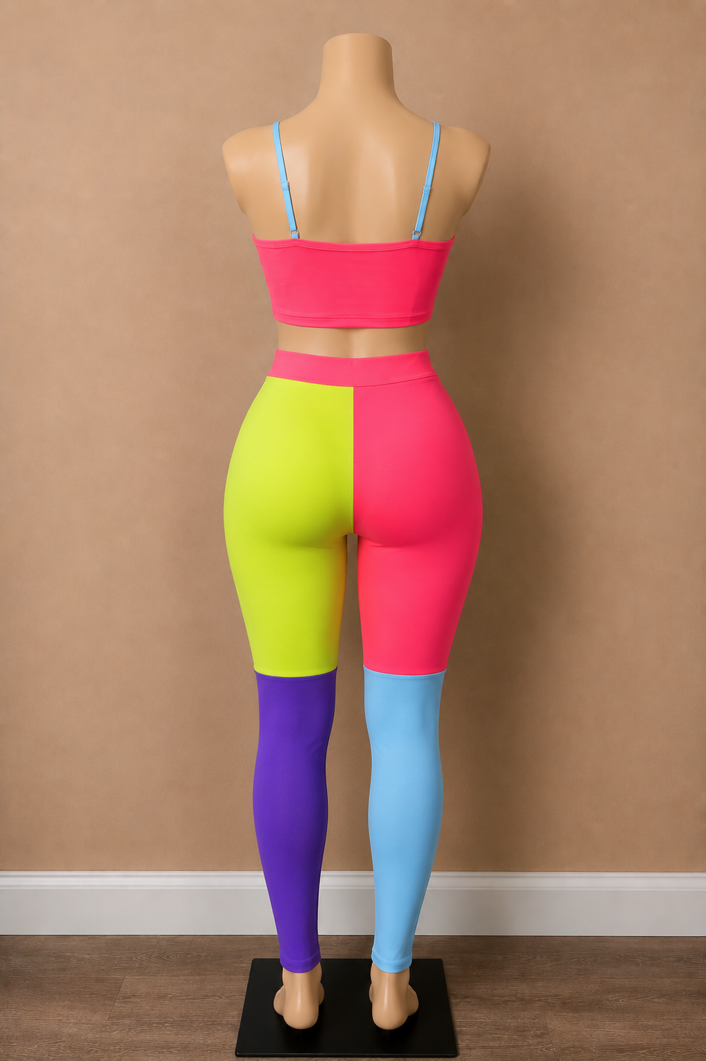 Vivid Horizon Colorblock Pants Set