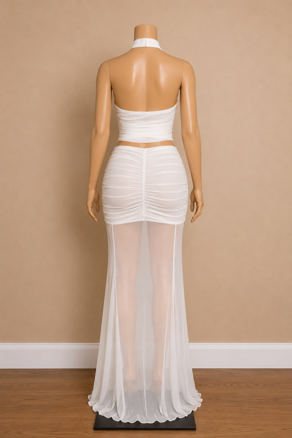 Angel On Earth Two Piece Skirt Set