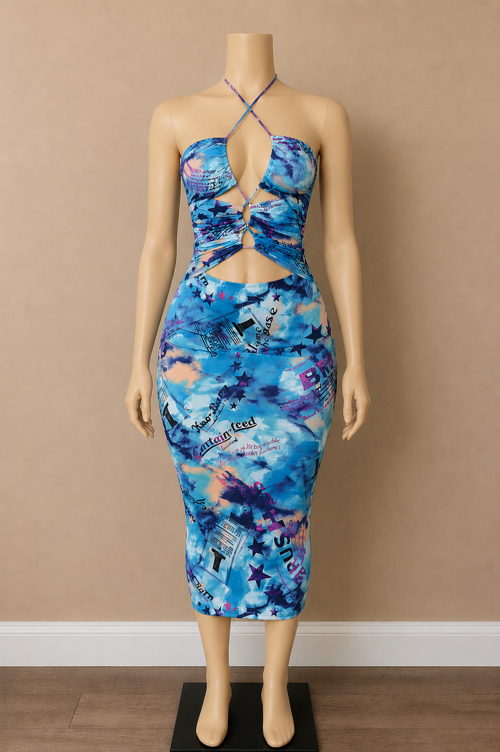 Read All About It Midi Dress Main image
