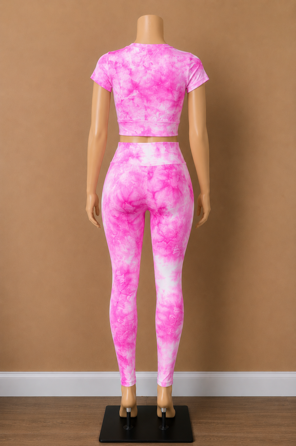 Lounging Around Short Sleeve Crop Top & Legging Set