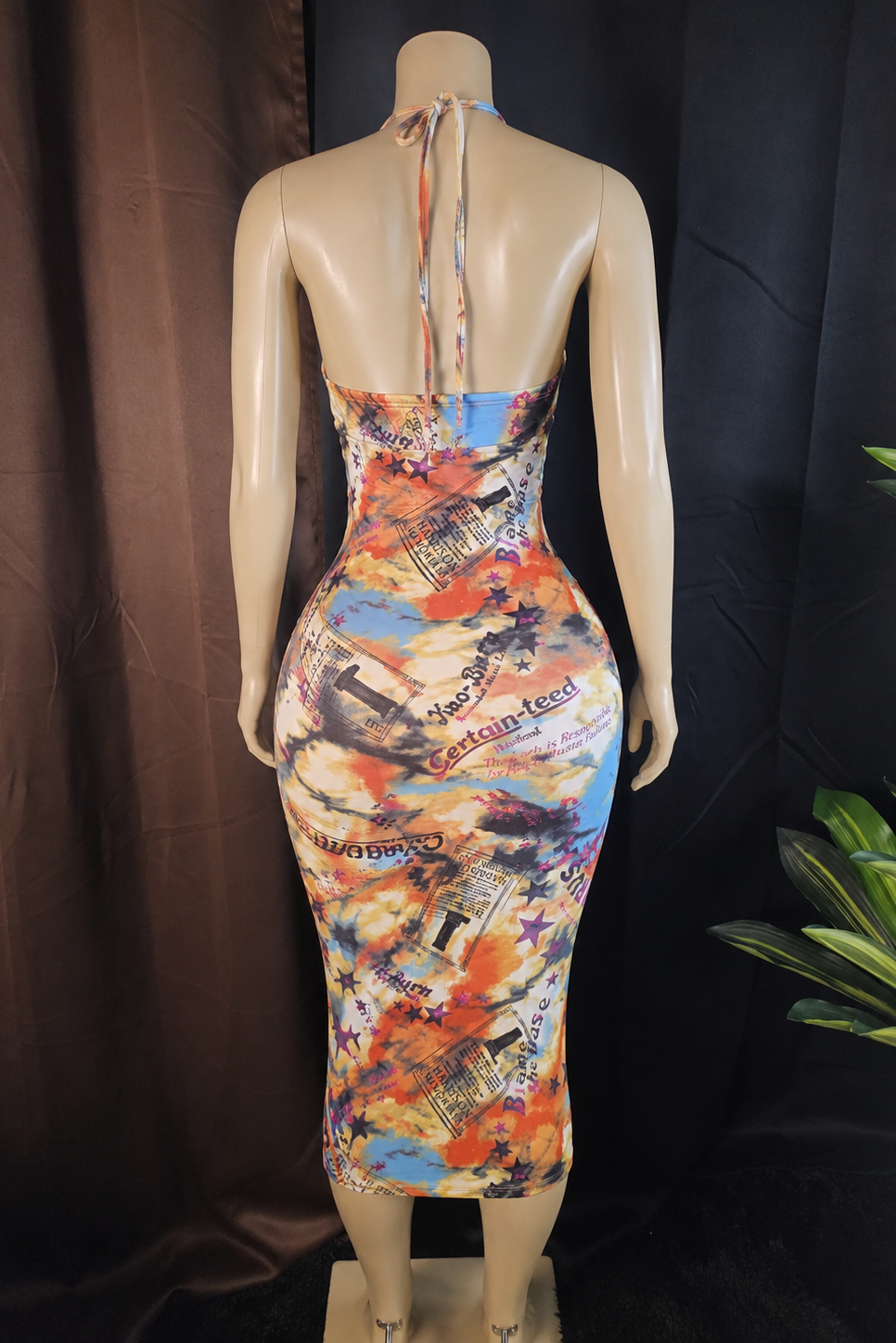 Read All About It Midi Dress