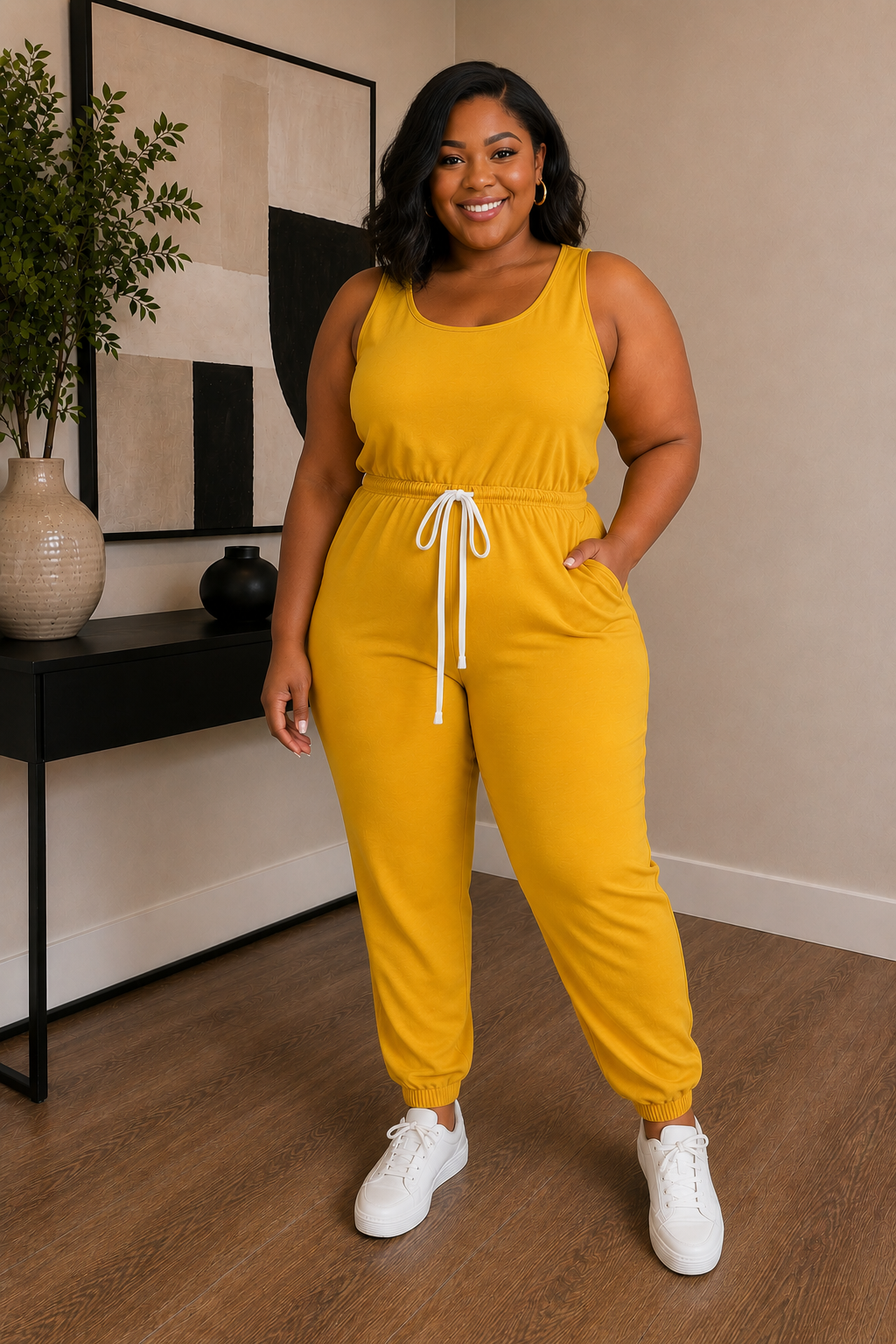 Plus Size Day & Night Jumpsuit Secondary image