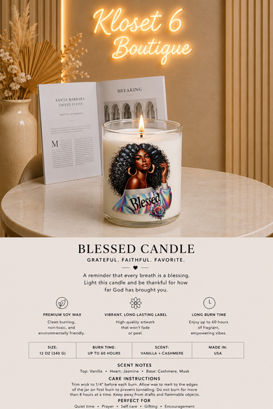 Religious Quote Candles
