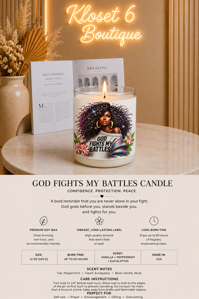 Religious Quote Candles