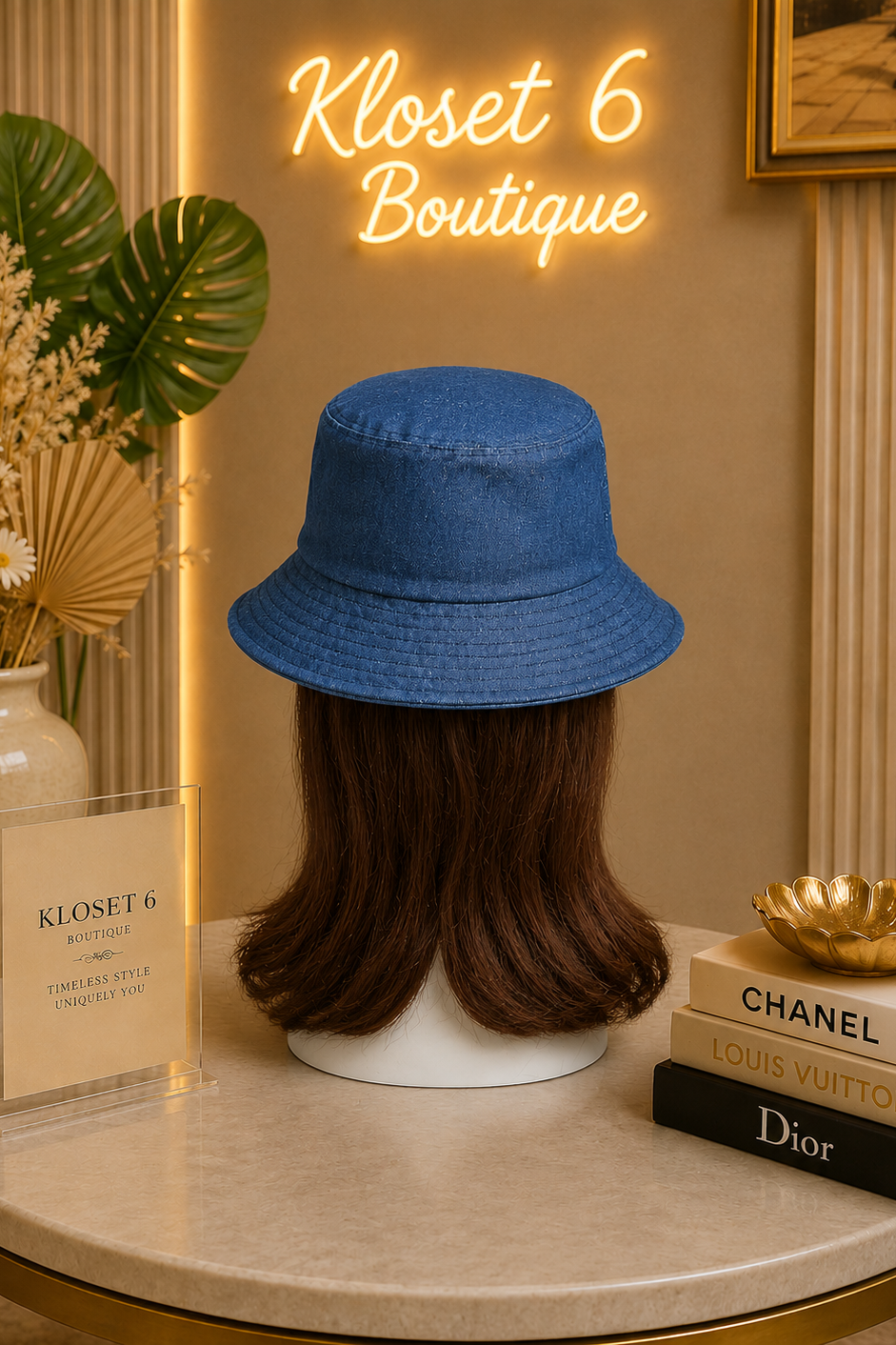 Denim Bucket Hat Secondary image