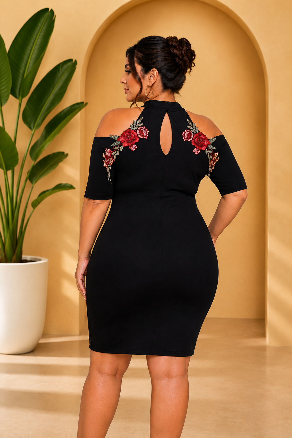 Dear Rose Bodycon Dress