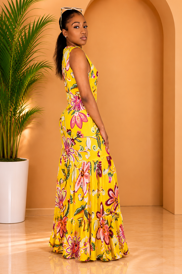 K6 Serenade Sunshine Maxi Dress