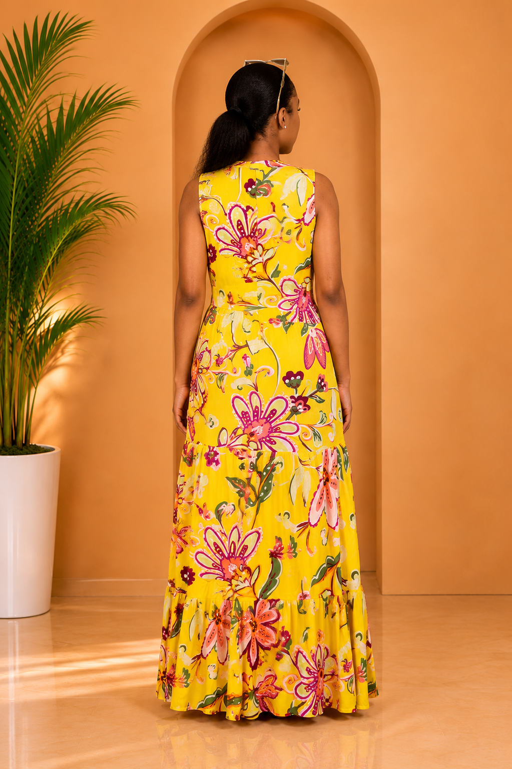 K6 Serenade Sunshine Maxi Dress