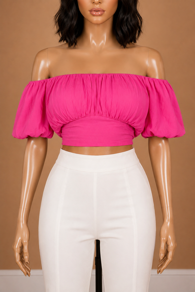 Baby Doll Off The Shoulder Top
