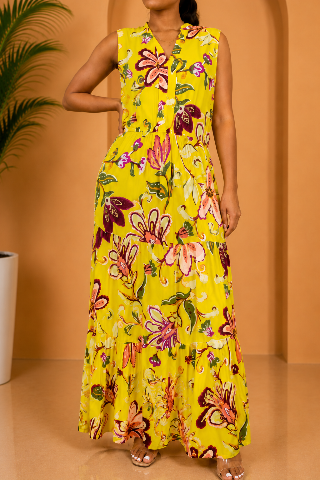 K6 Serenade Sunshine Maxi Dress