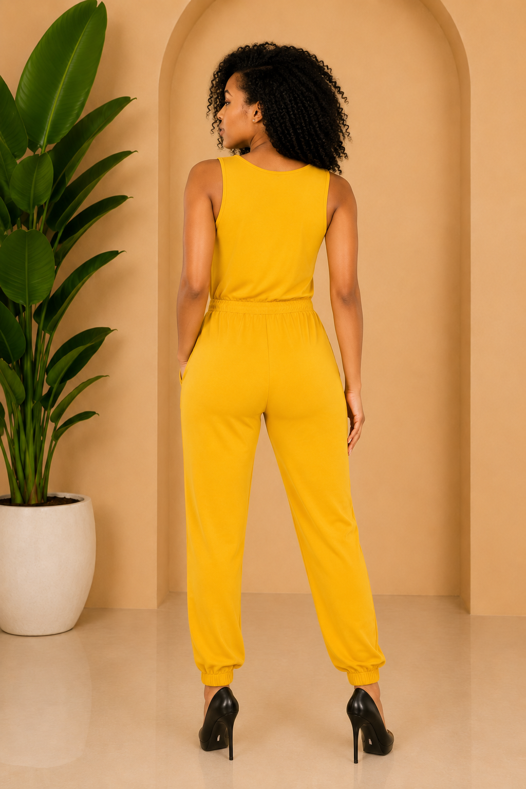 Plus Size Day & Night Jumpsuit