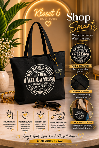 Humourous Totes- 6 Styles