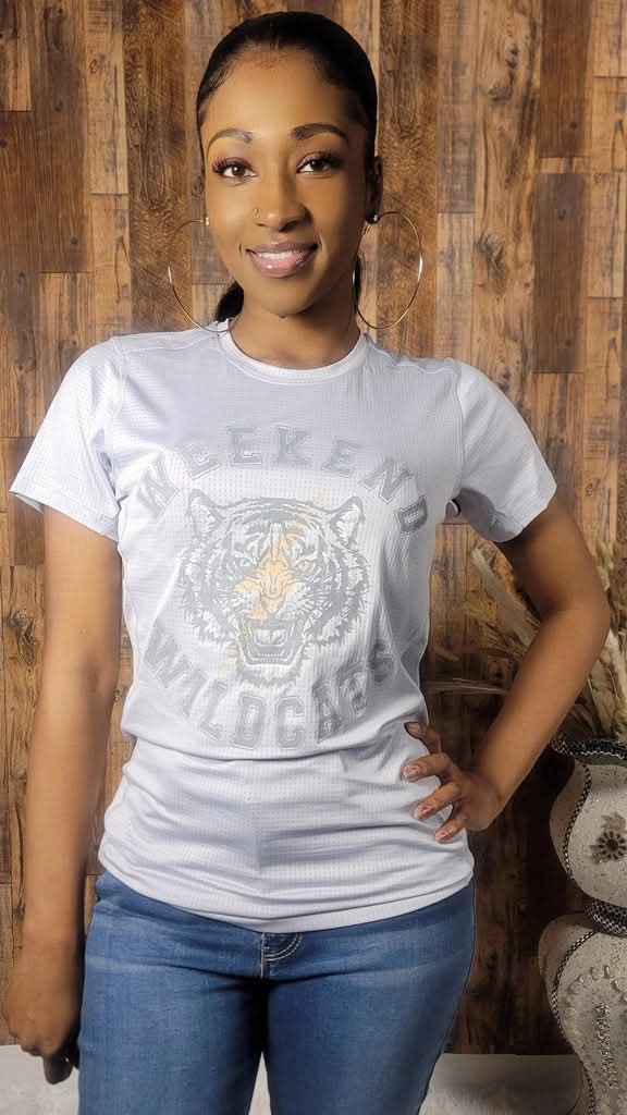 Weekend Wildcats Graphic Ribbed Tee