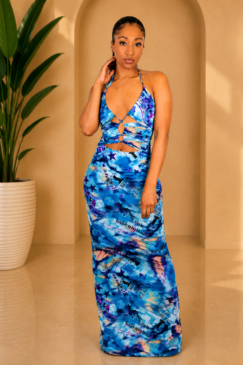 Read All About It Midi Dress