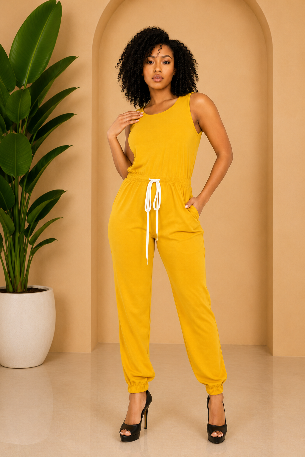 Plus Size Day & Night Jumpsuit